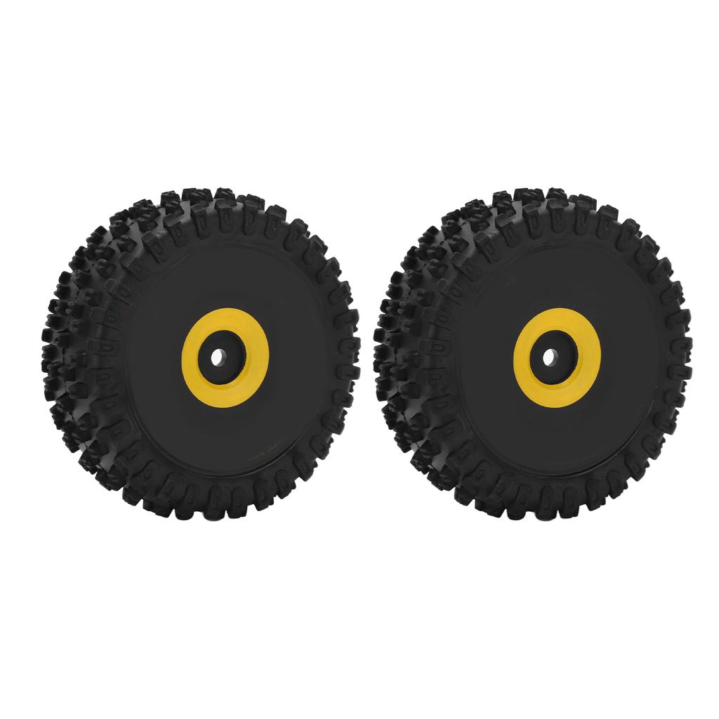 2Pcs RC Car Front Wheel and Tire RC Rubber Tires Plastic Wheel for WLtoys 144010 1 14 Remote Control Car