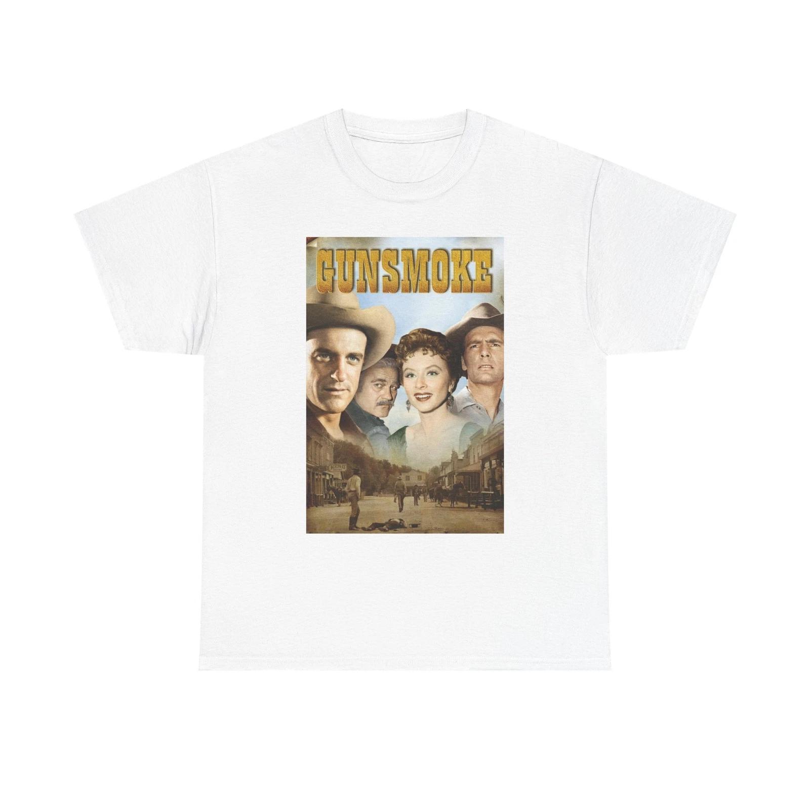 Men s and Women s T-shirts Gunsmoke Graphic S