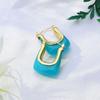 KC Gold Fashion Korean Style U-Shaped Celebrity Design Earrings