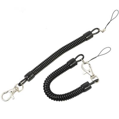 1PC Bungee kabel Old Man Popruh na mobilní telefon Běžící telefon Spirálová telefonní linka proti ztrátě Elastické lano
