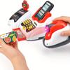 Toy 33Pcs Cash Register For Kids With Checkout Scanner Fruit Card Reader Credit Card Machine Play Money Food Shopping Play Set