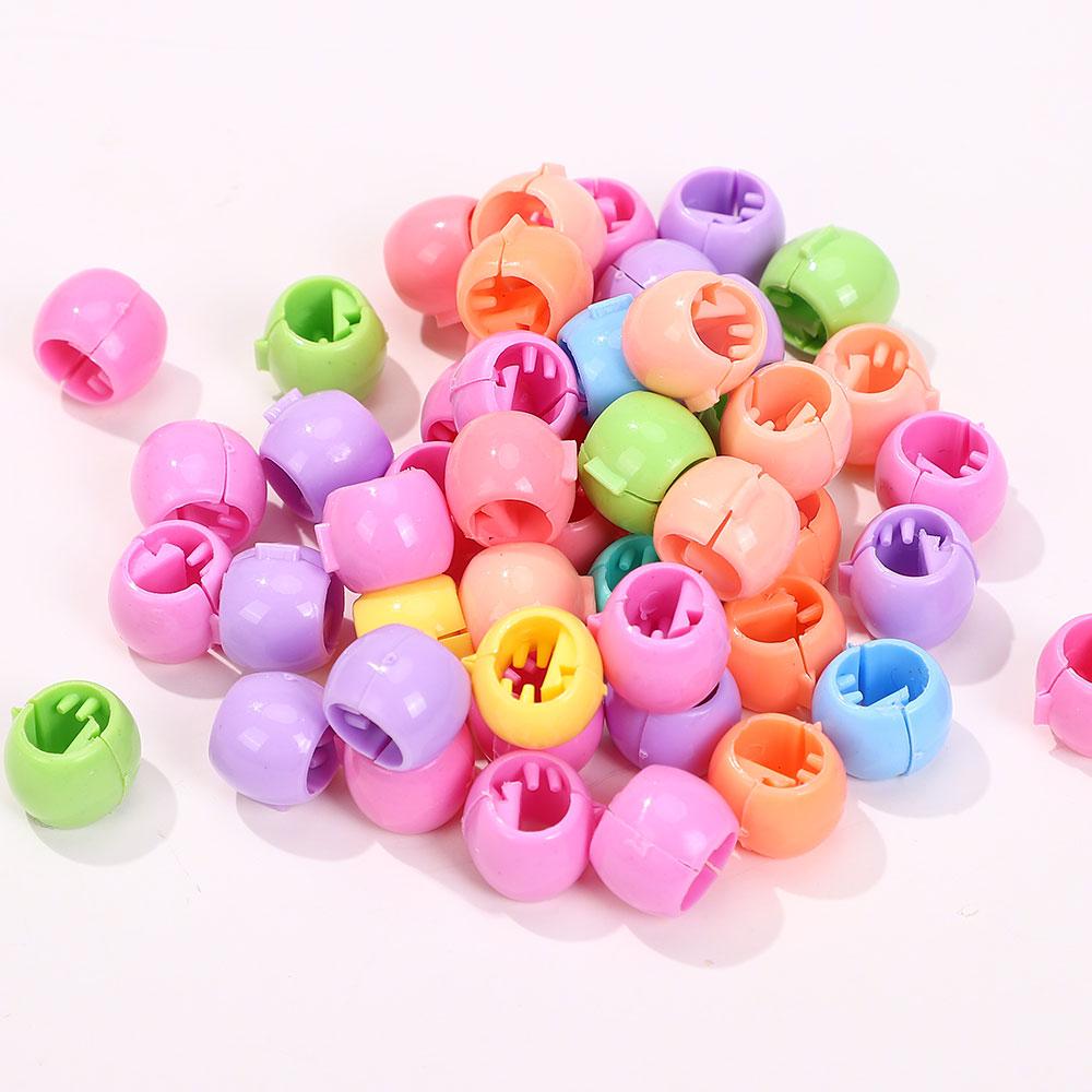 100Pcs Colorful Small Girls Hair Clips Cute Flower Star Hair Claws Styling Hair Braid Hairpins Kids Hair Accessories Headwear