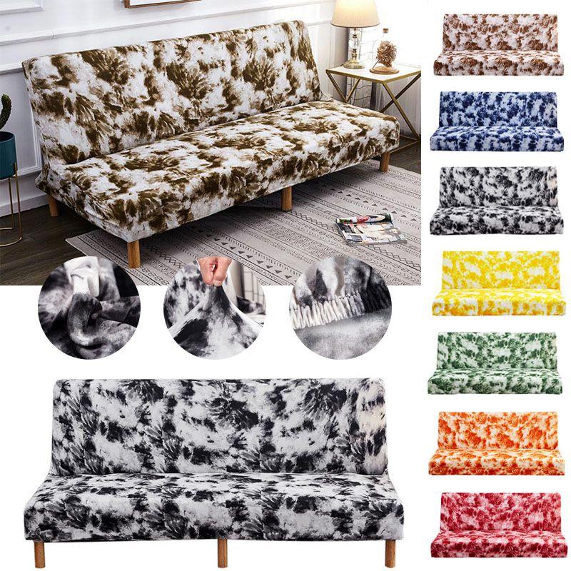 Luxuriöses Graffiti All-inclusive Couch Sofabett Hülle Mit Weichem Rutschfestem Stretch Überzug