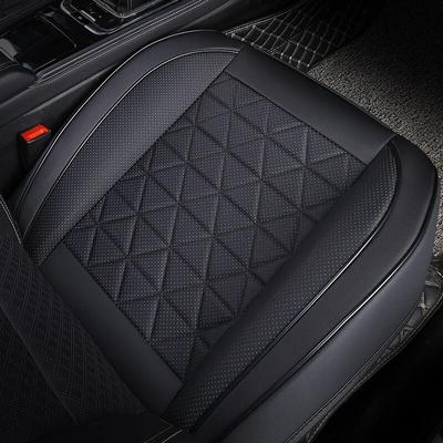 Capa protetora de assento de carro de couro PU à prova d'água 3D envolto almofada de assento dianteiro tapete de assento interno acessórios automotivos NOVO