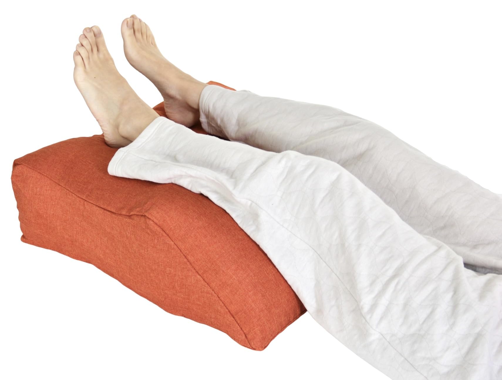 

Большая Оранжевая Подушка для Сна из Уретана для Высокой Подставки для Ног для Моющейся Высокой до Икры, Отделанная Подушкой для Ног при Отеках Ног, Подушка для Коленей, [Моя Макура, оранжевый