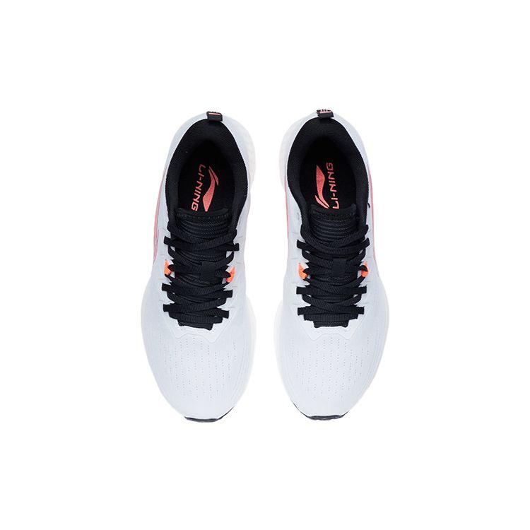 Li-Ning Dark Horse 4 White Fluorescent Congo Women Sneakers Standard-White Fluorescent-Congo-Red ARMR004-12