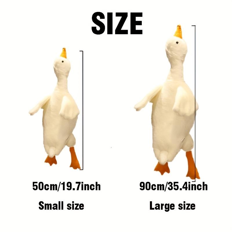 1pc White/grey/brown Soft Duck Feather Plush Toy, Dog Companion Toy, Release Dogs Energy, Suitable for Large, Medium and Small Pets