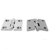 with 4 Holes Stainless Steel Butt Hinge 38/40/50mm Square Casting Hinge  For Yacht Boat Accessories