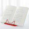 Multifunctional Reading Stand for Desk Adjustable Reading Rack with Page Holder Foldable Metal Base Non-Slip Tabs Neck Pain Relief Gift for Students