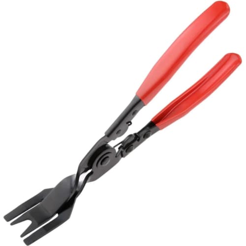 Clip Remover, Clip Pliers, Trim Removal Tool, Car Panel Removal Tool, Auto Repair Clip Pliers, Work Tool (Red)