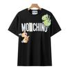 T-shirt da donna 2025 Dumbo Ricamata a Manica Corta e Vestibilità Larga