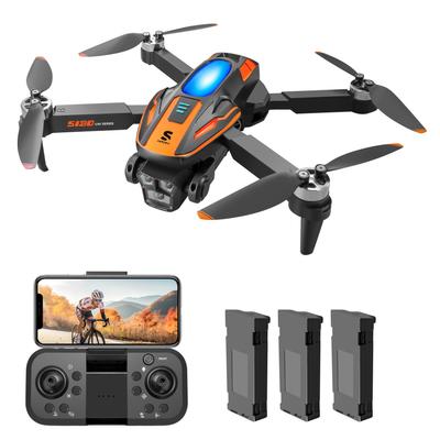 Drone télécommandé Avion télécommandé avec double caméra 480P Moteur sans balais avec