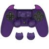 PlayVital Cute Demon Controller Skin for Ps4 with Thumb Grips & Stickers, Kawaii Anti-Slip Silicone Controller Cover Grip Protector for Ps4 Slim/Pro