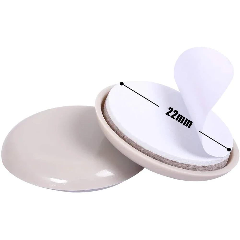16Pcs Furniture Sliders Self-adhesive Table And Chair Foot Pads Silent Furniture Moving Slider Pads For Heavy Duty Furniture
