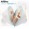AiQInu Bra Laundry Net, Approx. 8.7 inches (20 cm) Diameter, Approx. 7.7 inches (18 cm) High, Set of 2, Bra Laundry Net, Fluorescent-Free, Prevents De