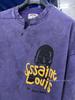 SAINT LOUIS Schweres Unisex-Sweatshirt - Ausgerissener Kragen, Gewaschen & Used-Look, 710g