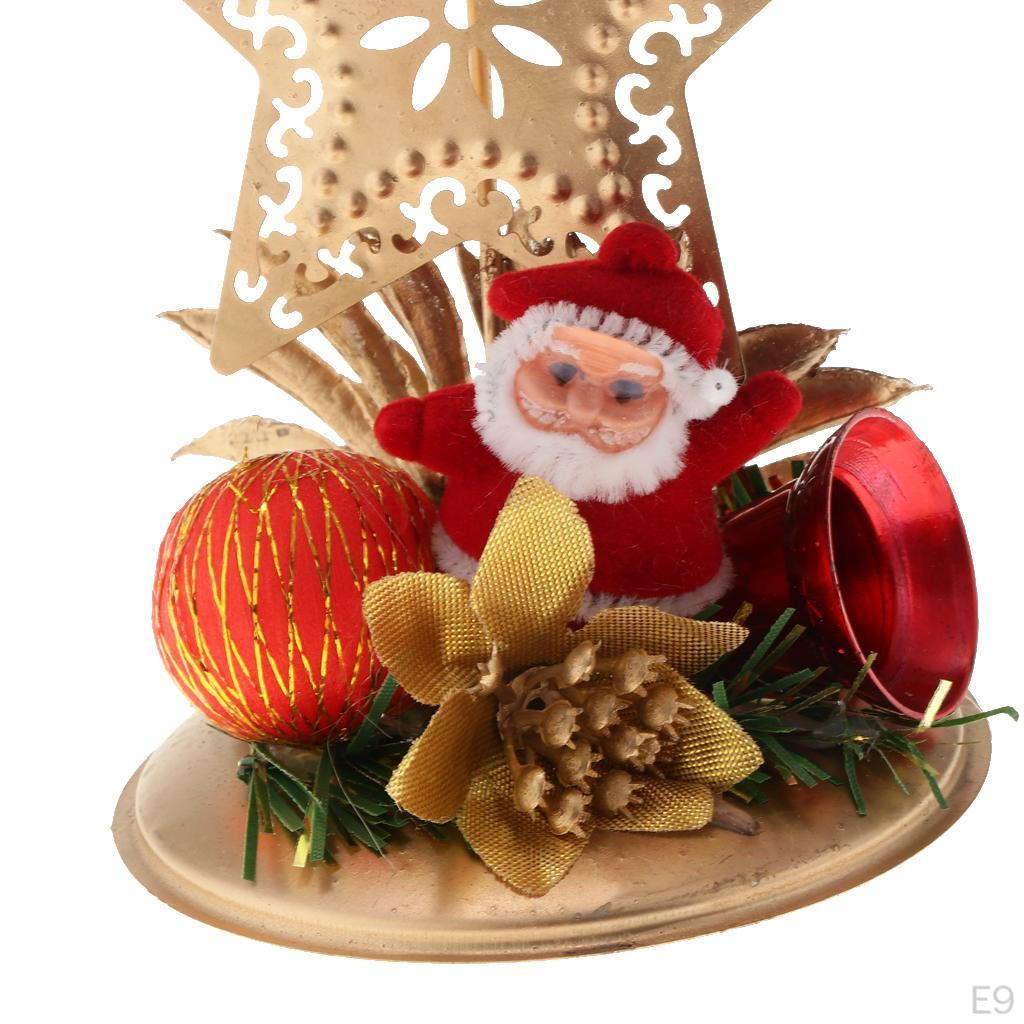 Iron Candle Holder Christmas Tree
