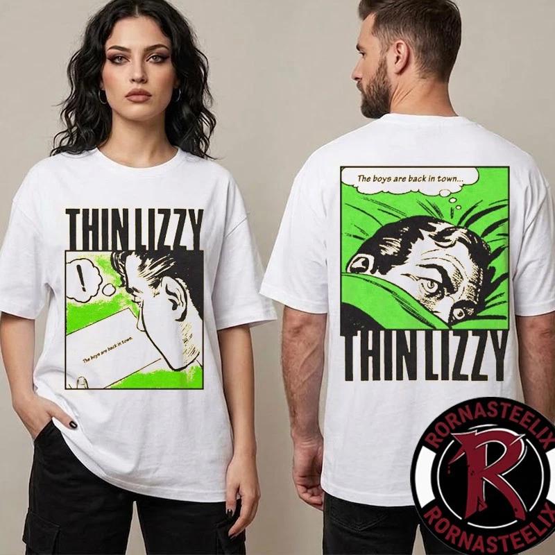 Thin Lizzy The Boys Are Back In Town Los Angeles Apparel GD1801 Unisex T Shirt XL
