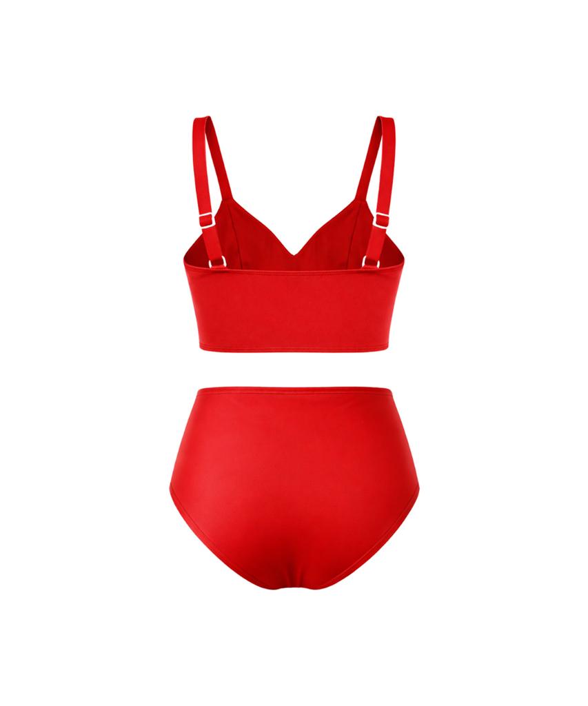 VIKINI VENDER Abel Midrise Bikini - Red