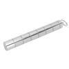7 Days Weekly Medicine Box Aluminum Alloy Waterproof Keychain Pill Holder Case for Supplements