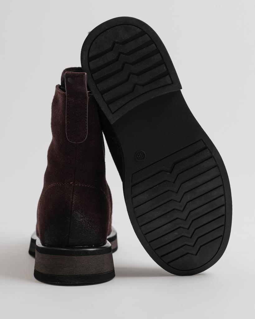 Winter Boots Lola Andy 93118 36 Dark Brown Suede Wool