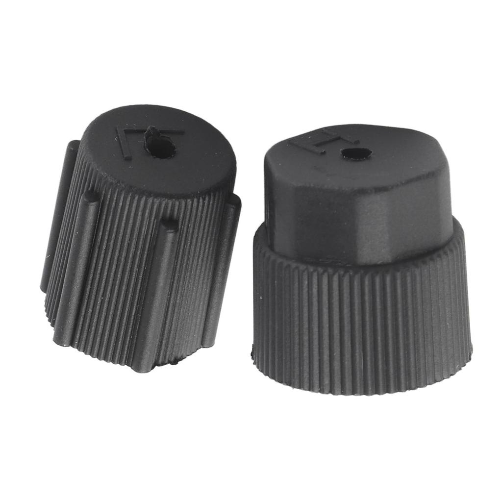 Air Valve Cap R134A AC Low Compact Cap Air Conditioner Service Cap ABS Material