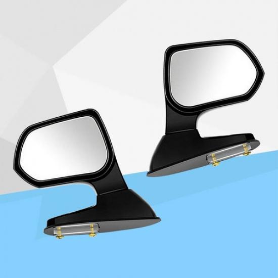 2X Зеркало бокового вида слепой зоны капота автомобиля Новое плоское зеркало Широкоугольные зеркала заднего вида Боковой вид