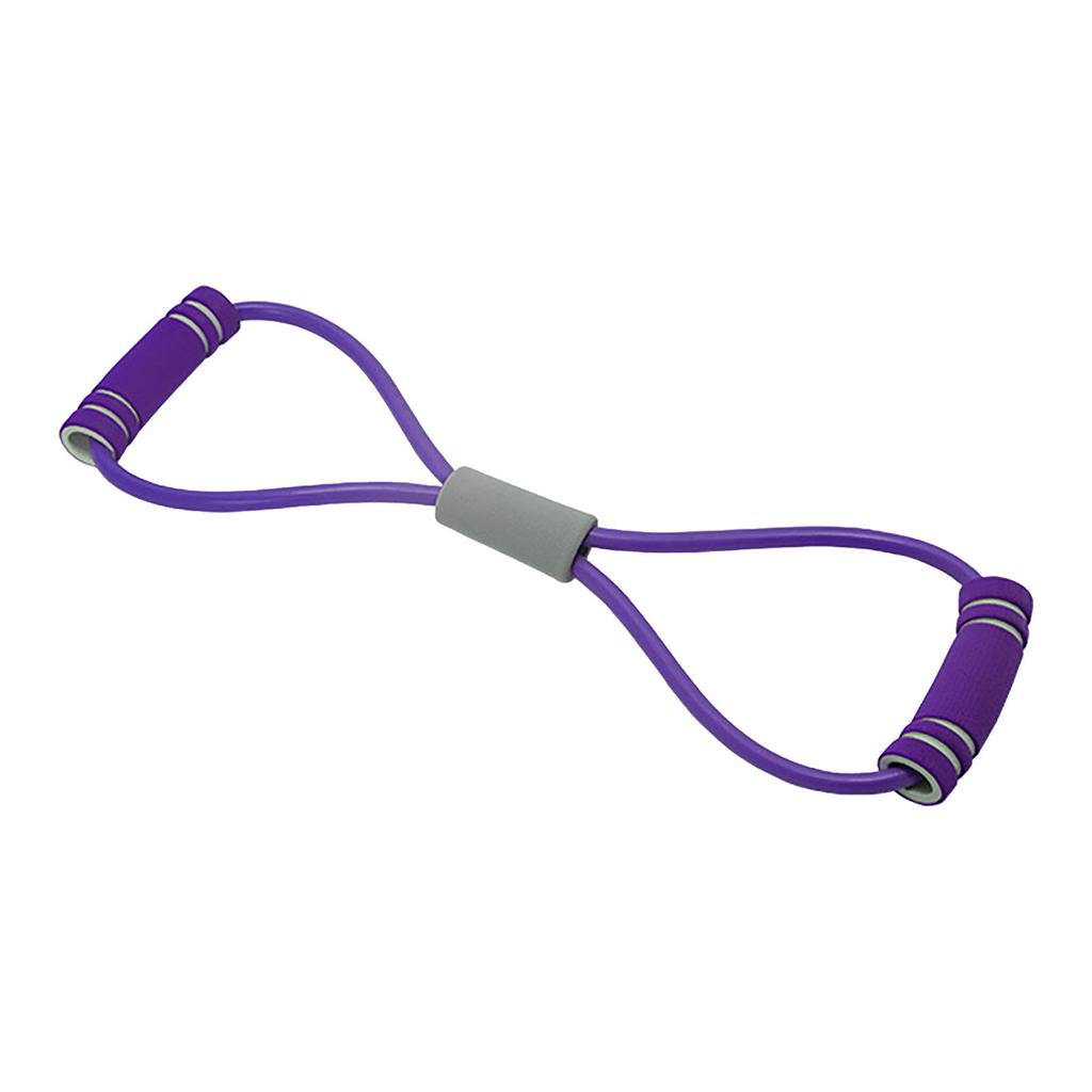 8 Shaped Resistance Band Exercise Band PVC Versatile Elastic Band for Arm Shoulder Leg Stretch