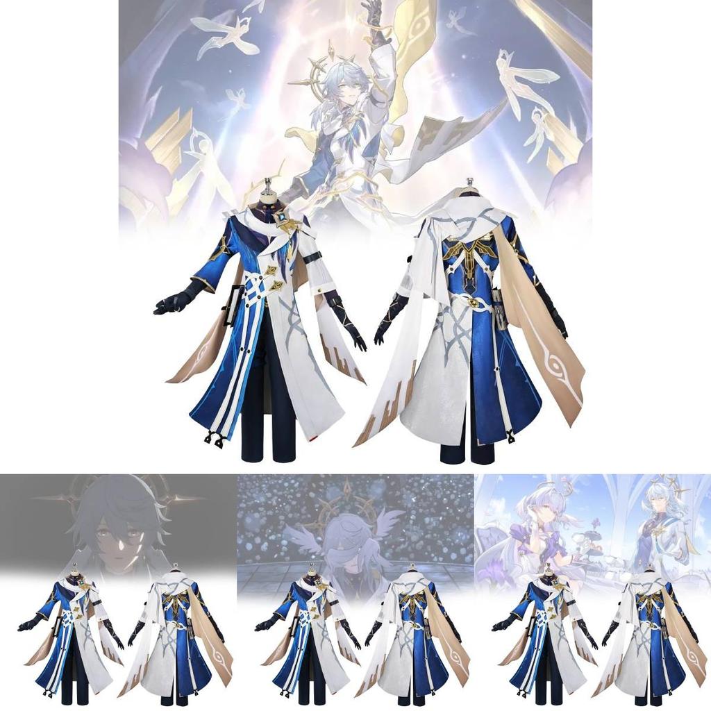Cute And Stylish Honkai Star Rail Cosplay Costume For Men In Vibrant Blue Color