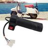 3 Speed Electric Bicycle Throttle Grip for E Bike Waterproof and Wear Resistant