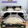 Neighbor Totoro Garden Print 3Pcs Bedding Setduvet Cover With 2 Bedropillowcase Home Birthday Gift