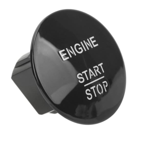 Yousheng Engine Start Stop Button Switch for Mercedes for Benz, Car Push Button Starter Switch, Engine Start Stop Switch Button, Car Replacement чёрный