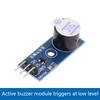 Modulo Buzzer Attivo / Passivo di Alta Qualità DC 3,3-5V Per Arduino Smart Car Kit Fai-da-te Scheda di Controllo a Trigger di Basso Livello Sensore Sonoro