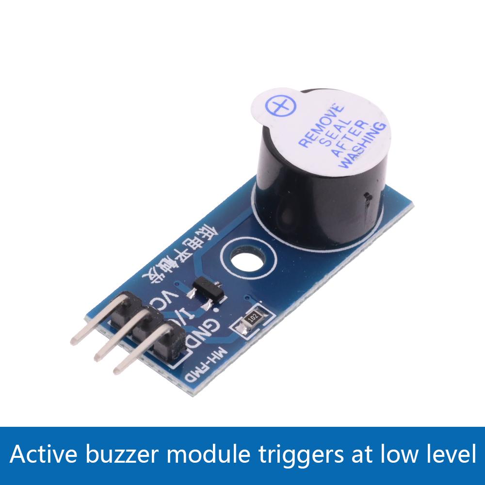 Modulo Buzzer Attivo / Passivo di Alta Qualità DC 3,3-5V Per Arduino Smart Car Kit Fai-da-te Scheda di Controllo a Trigger di Basso Livello Sensore Sonoro