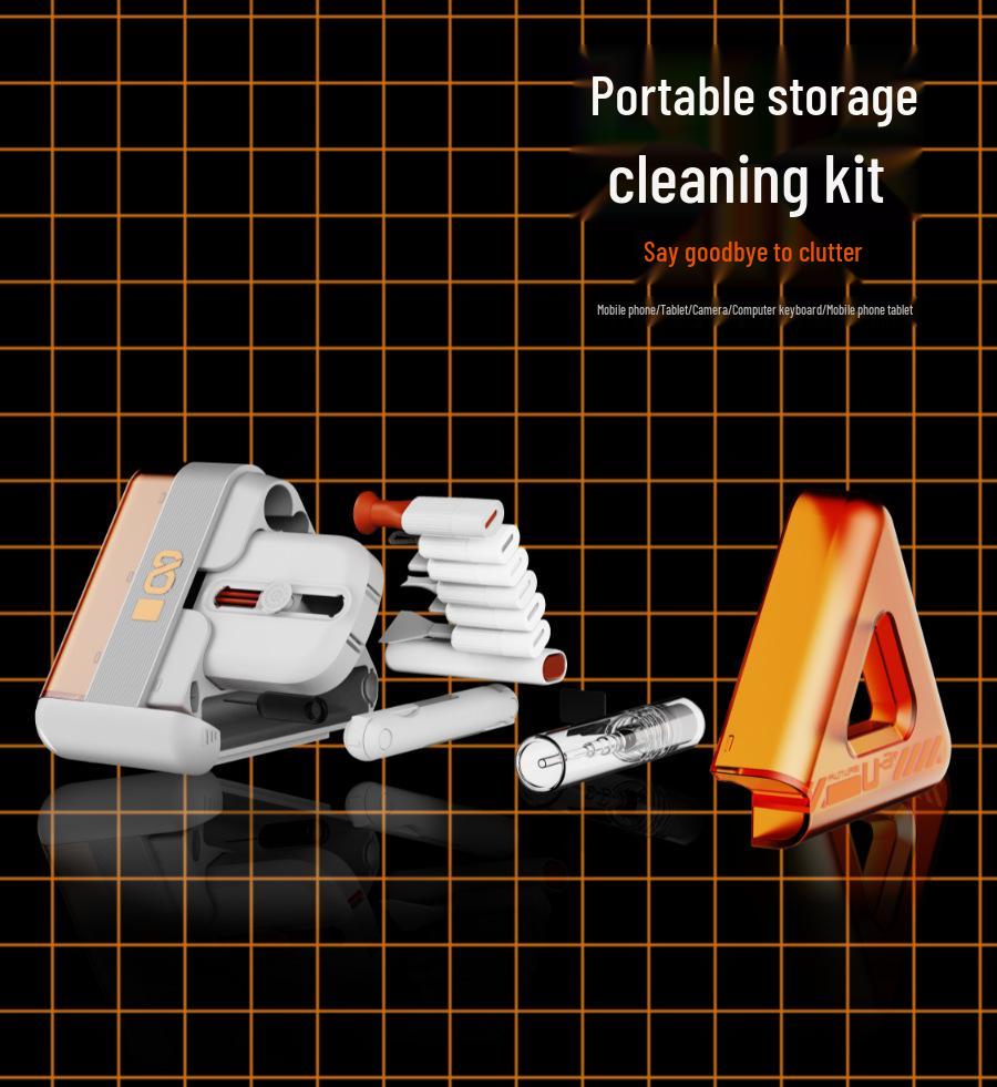 Multifunktionales Bluetooth-Headset & Gadget-Reinigungsset mit Bildschirmbürste