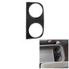 For Honda Odyssey 2005-2010 Carbon Fiber Interior Rear Cupholder Cover Trim