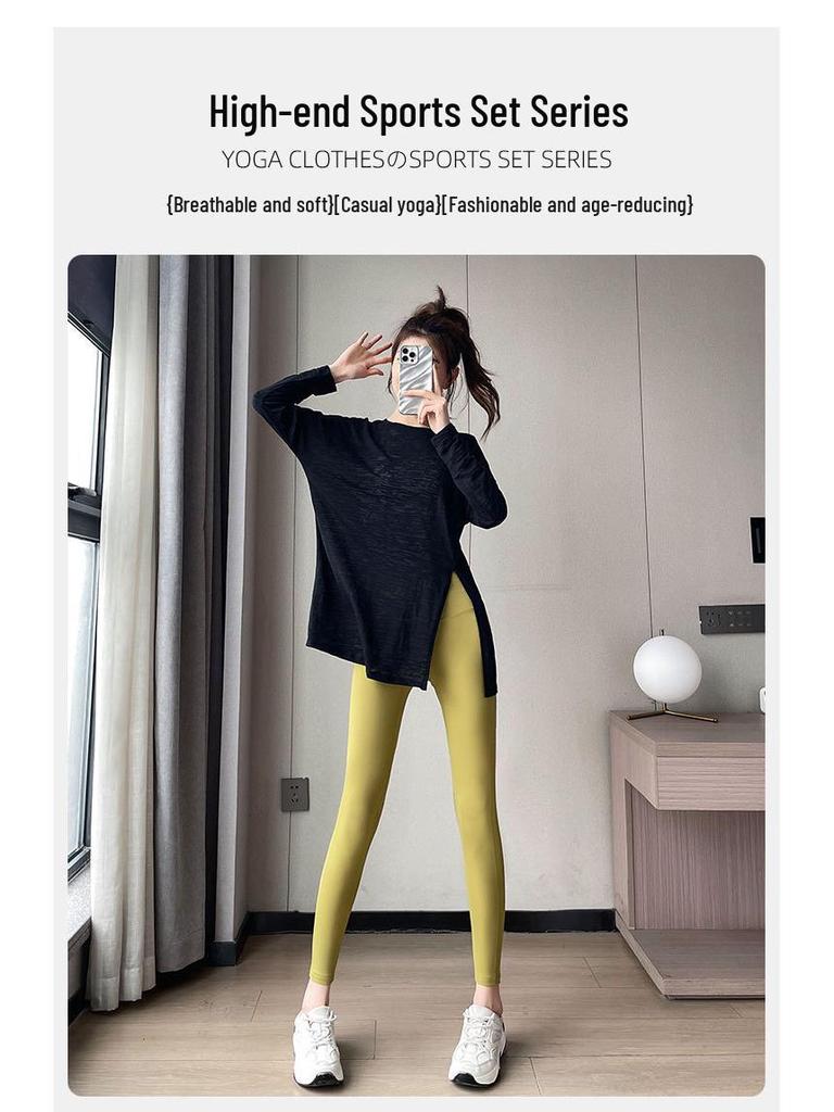 Women's Summer 2025 Quick-Dry Yoga Suit: High-End Morning Running & Fitness Apparel