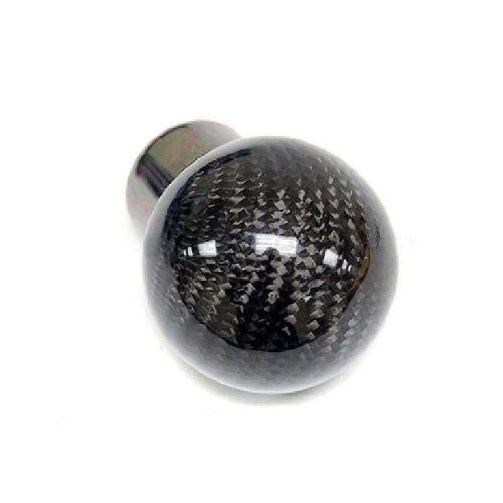 Real Carbon Fiber Shift Knob Fit For Honda Acura Mazda Mitsubishi Nissan, Etc