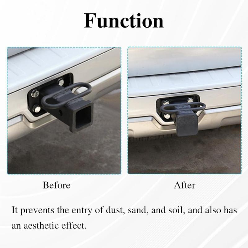 Automobile Trailer Hitch Cover Plug, for Toyota for Tacoma for Tundra for Sequoia for 4Runner Replacement PT22835960HP