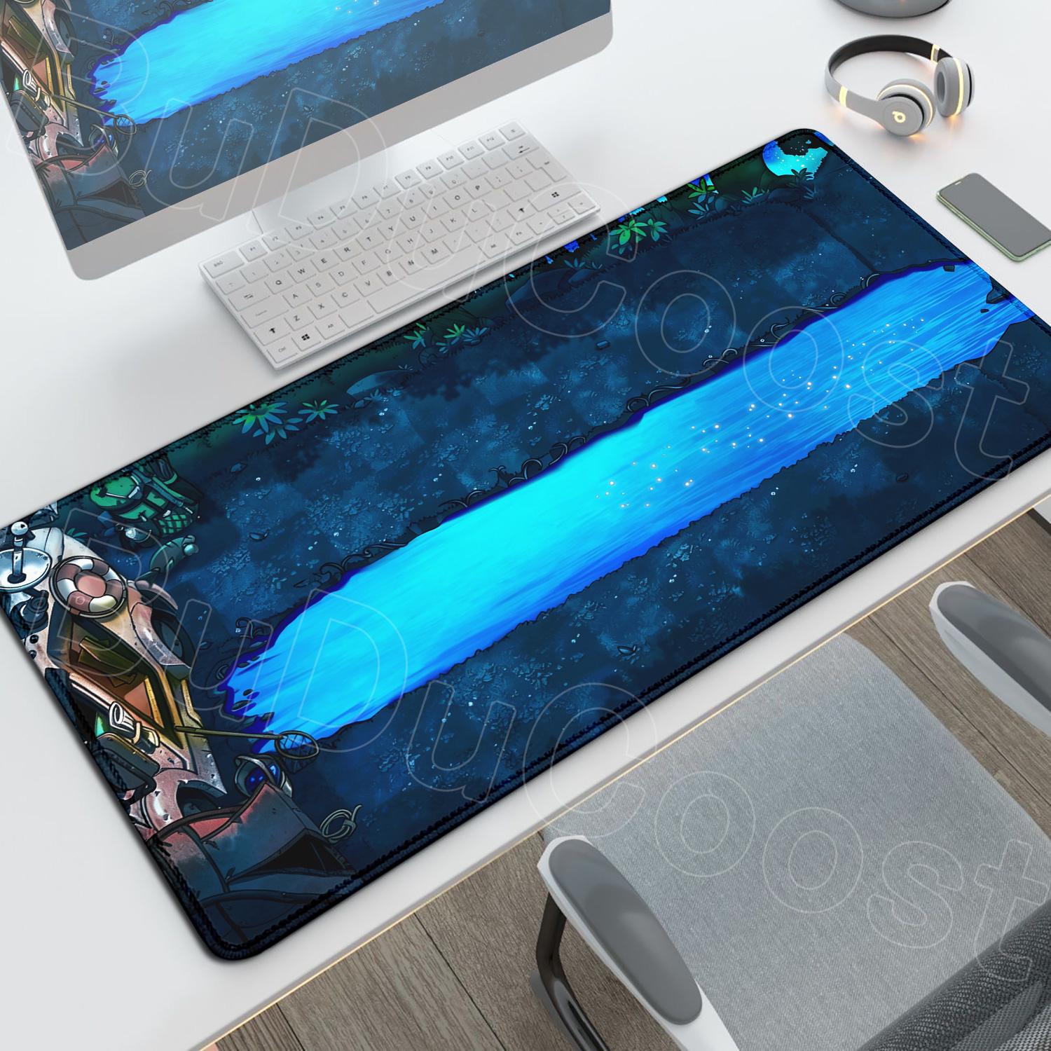 Plants vs Zombies PVZ HD Full map Mouse pad Computer gaming large mouse pads gaming accessories Nonslip Thickened rubber Pad 800x300x2MM