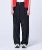 Hyoji Ss Belted Half-Banding Double-Pleat Wide Slacks (4 Colors)