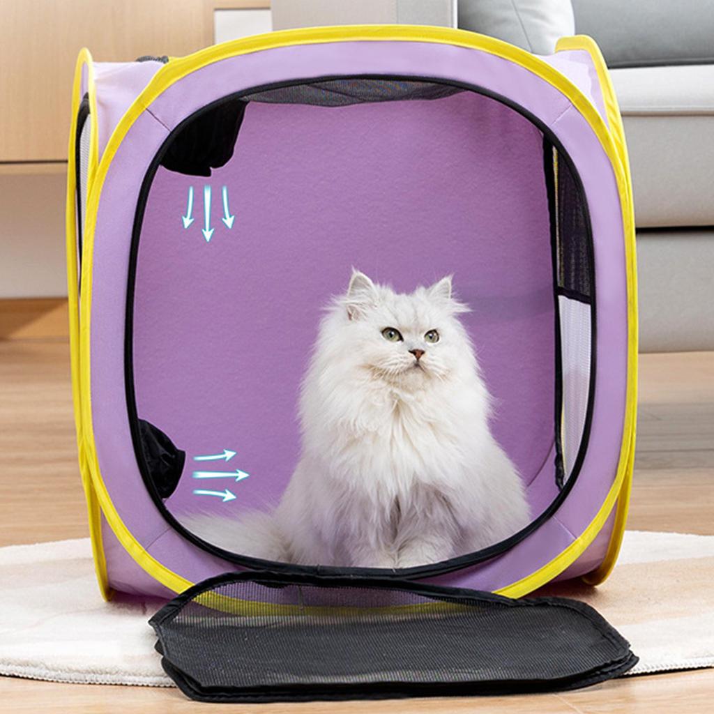 Pet Dryer Box for Cats and Small Dogs Prevent Hair Flying Portable Pet Dry Room Dog Hair Drying Box