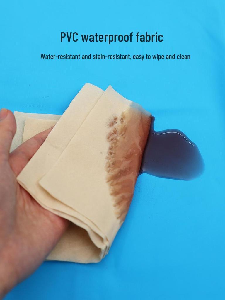 Waterproof Adult Bib with Pocket & Towel - Leak-proof, Stain-Resistant, Wash-Free Model