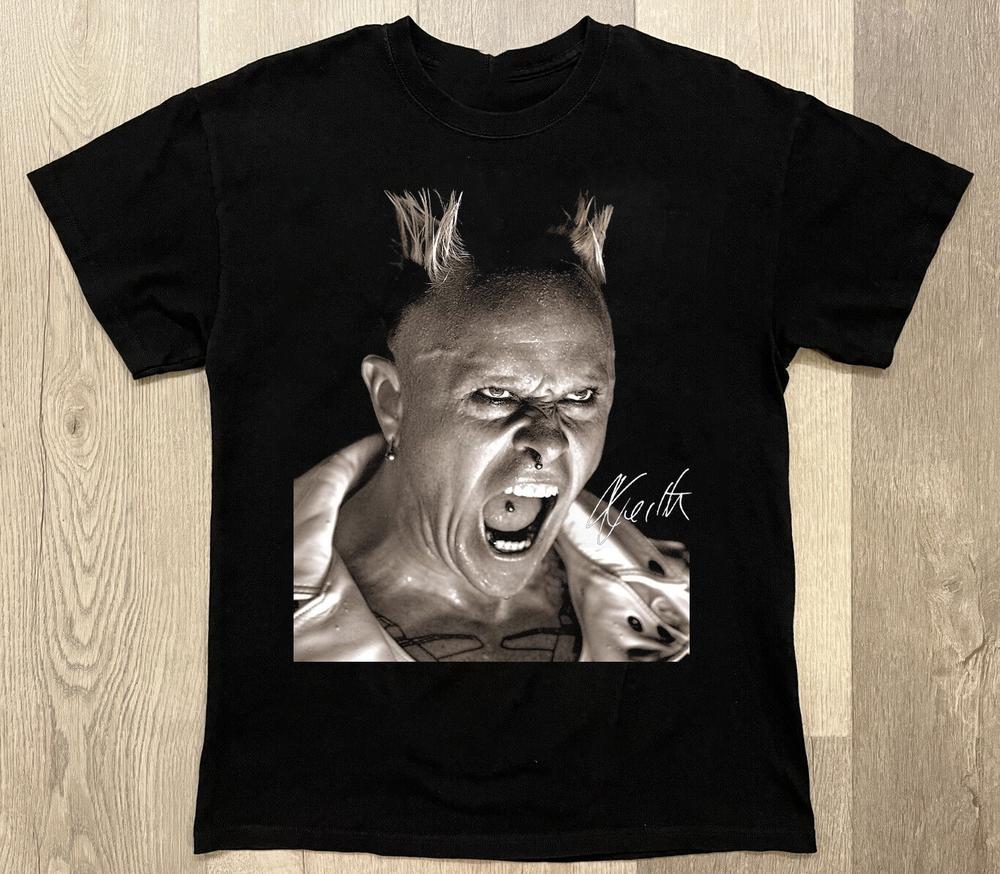Keith Flint The Prodigy Band Short Sleeve Gift For Fan T-shirt XXXL