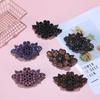 Headwear Women's Fashion Durable Flexible Hairgrip Hairpins Rhinestone Hair Clip Crystal Flower