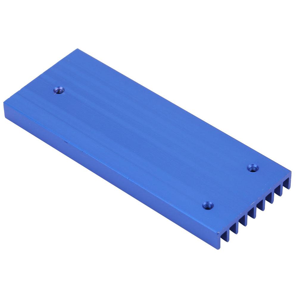 Q28*6*71,5 Trzy otwory aluminiowy radiator chłodzący do układu scalonego na płytce drukowanej
