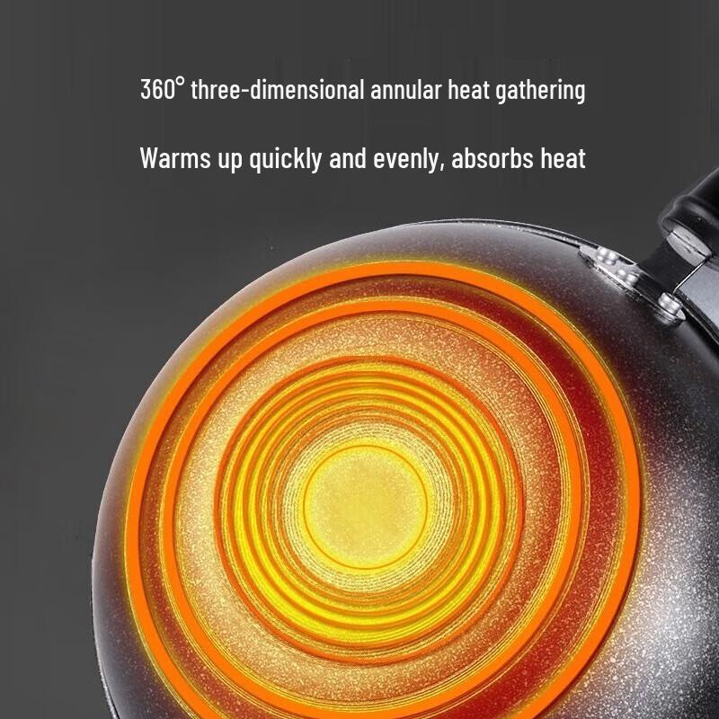 Kangbach 32cm Maifan Stone Non-Stick Flat-Bottom Wok