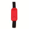 1pc Heart-Shaped PU Leather Elastic Band Pen Clip, Notebook Holder, Pen Insert, Simple PU Leather Pen Accessory for Pocket