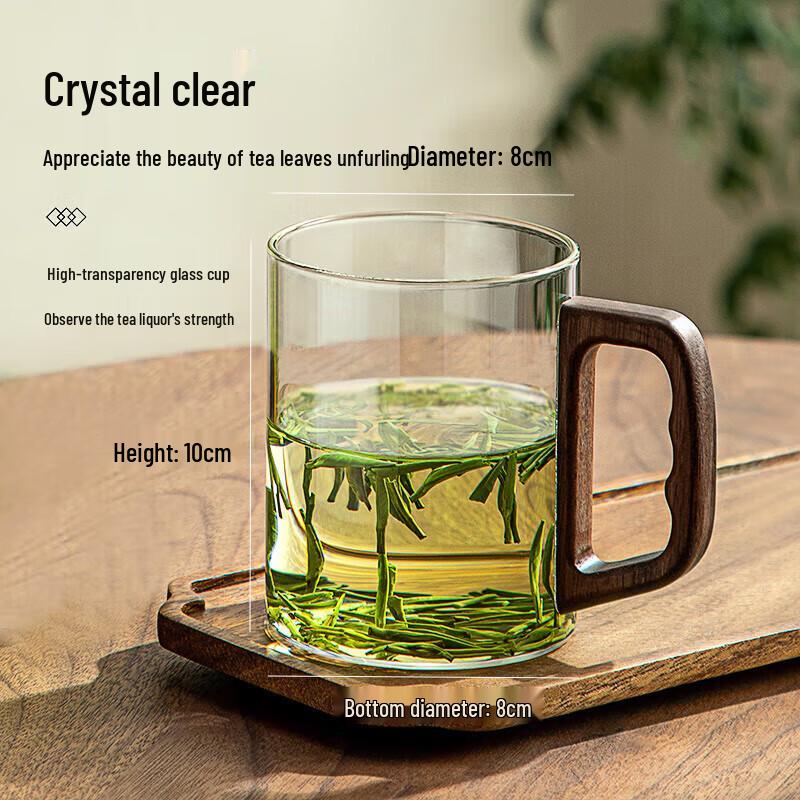 Boyiduo Bleifreier Glas-Teetasse