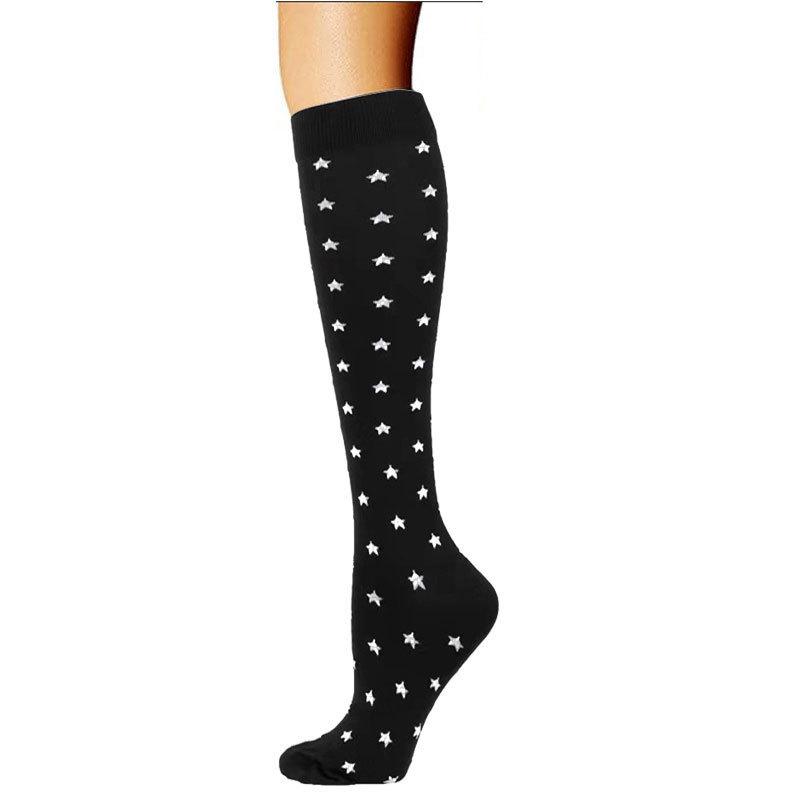 200+ Styles Compression Sports Socks for Men & Women: Breathable, Non-Slip Calf Socks for Fitness & Marathon, Individually Packaged